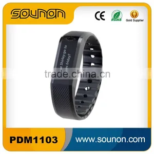 Bluetooth Waterproof Bracelet Pedometer, Touch Key Vibrating Wristband, Smart Wristband With OLED Screen thumbnail-4