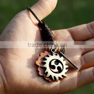 2015 Yiwu Factory Direct Sale Punk Shaped New Design Keychain With Metal Pendant thumbnail-2