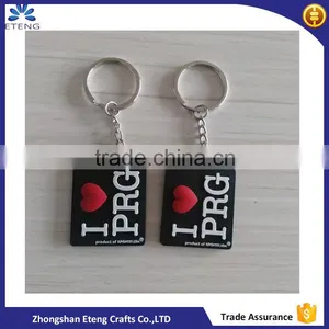Hot Selling Custom Soft Plastic Keychain With Your Own Logo,custom 3d Keychains thumbnail-1