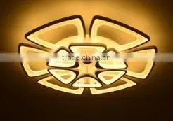 Big Hotel Acrylic Chandelier Floor Stand Acrylic Ceiling Lamp thumbnail-3