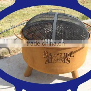 24" Rusted Barbecue Equipment thumbnail-1