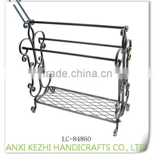 LC-84609 Wholesale House Hotel Bathroom Metal Accessories Wall Mounted Towel Ring thumbnail-4
