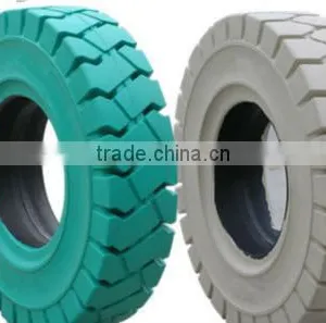 Good Durable and no Marking and Environmental Friendly Solid Tire thumbnail-3