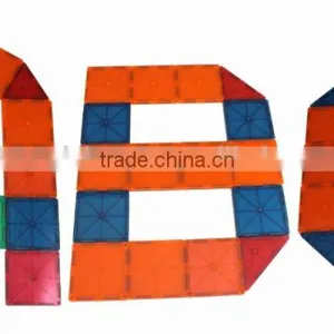 Educational Toys Plastic Magnetic Building Blocks 100 Pcs For Kids thumbnail-3