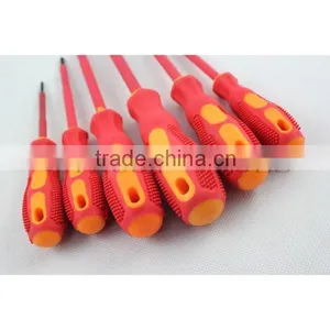 6pcs Prevent Electrical Screwdriver Set Comfortable Hand With Tools Bag SD3109 thumbnail-5