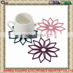 Custom Multi-Purpose Silicone Rubber Coaster Hot Pad and Coaster thumbnail-1