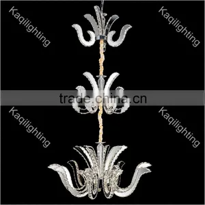 Hotel Project Crystal LED Chandelier Light Pendant Lamp New Modern Lighting Chandelier thumbnail-2