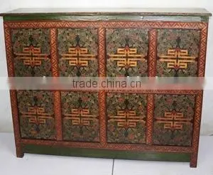 Tibetan Reproduction Furniture Wedding Painted thumbnail-1