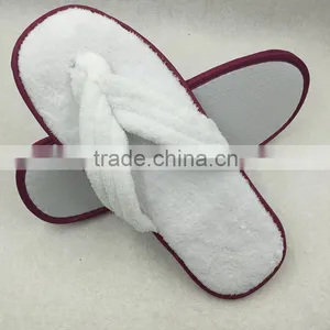 Customized Winter Flip Flops Slippers for Hotel Spa thumbnail-1