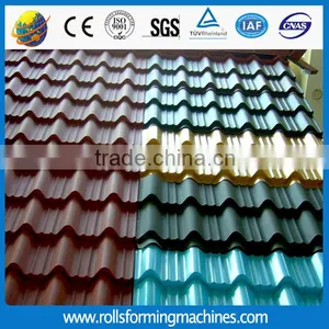 Antique Roof Tile/ Metal Roofing Panel Roll Forming Machine thumbnail-6