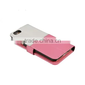 For IPhone Leather Case, Smart Phone Flip Cover, Protective Stand Case for Apple Phone thumbnail-3