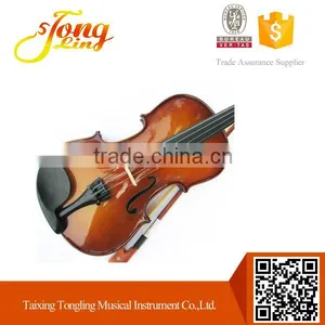 (TL001-1B) Light Violin Vernish Violin For Biginner With Case and Bow thumbnail-1