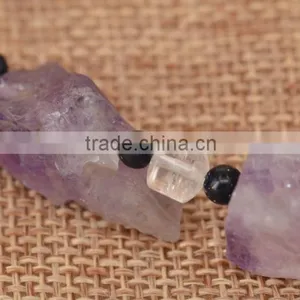 Latest Necklace Design Fashion Amethyst Necklace Loose Amethyst Gemstones For Necklace Making thumbnail-1