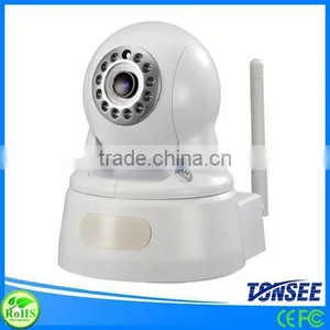 White IP Camera Security Light Camera thumbnail-1