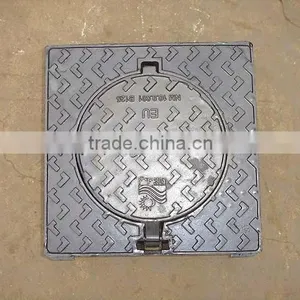 Sand Casting Ductile Cast Iron Square Manhole Covers thumbnail-3