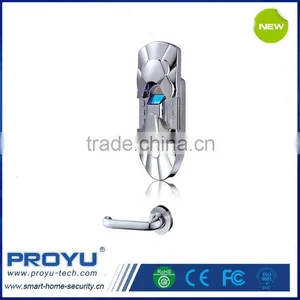 High Quality Office Home Two-latch Deadbolt Fingerprint Lock PY-6698 thumbnail-1