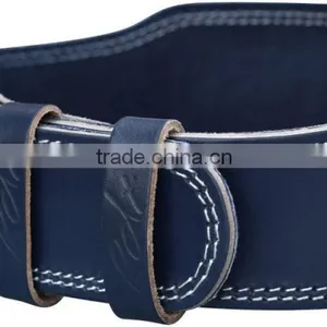 RDX Weight Lifting 4" Leather Belt Back Support Strap Gym Training Power Fitness thumbnail-4