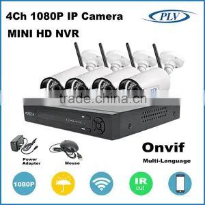 Hot on Sale Outdoor 4ch 1080p Full hd Wifi Wireless ip Camera Wifi Nvr Kit thumbnail-1