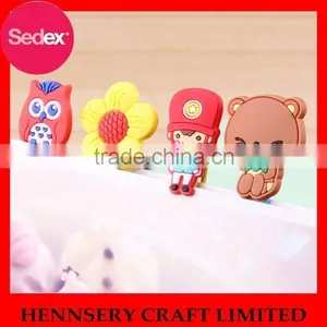 High Quanlity Soft Rubber Different Kinds of Paper Clips thumbnail-5