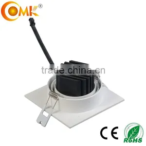 China Supplier Ceiling Lamp Square Models of Lamps of Stairs 3w 9w Bridgelux Adjustable Movable Ceiling Light Fixture thumbnail-4