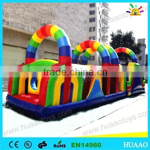 Commercial Boot Camp Inflatable Obstacle Course thumbnail-1