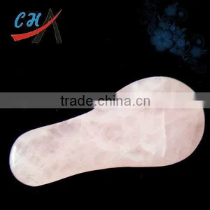 Fashion Natural Gemstone Rose Quartz Massage Tool thumbnail-1