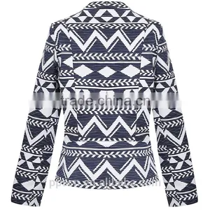 OEM Service Latest Ladies Blazer Jacket Designs Spring and Fall Formal Custom Fit Long Sleeve Women Blazer Quality Choice thumbnail-3