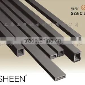 High Quality Sisic Beam for Shuttle Kiln, Two-stage Roller Hearth Kiln and Other Industrial Kiln,kiln SiSic Pipe thumbnail-1