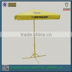 Chinese Parasol Frame With Parasol Fabric for Promotion Yellow Parasol thumbnail-1
