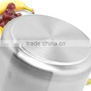 NEW COMMERCIAL STAINLESS STEEL STOCK POT CHEF QUALITY WIDE SAUCEPAN thumbnail-3