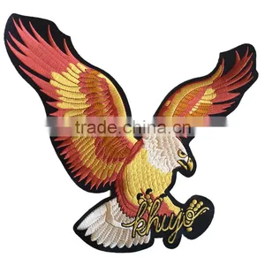 High Quality Big Eagle Embroidery Patches thumbnail-1