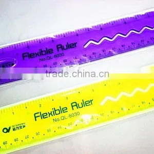2015 Hot Factory OEM High Quality PVC Ruler Latest Stationery Items thumbnail-2
