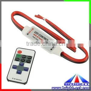DC5-12V Mini Led Dimmer,Single Color Led Strip Controller Mini Led Dimmer,1 Channel Mini RF LED Dimmer thumbnail-2