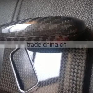 Carbon Fiber Key Chains Box, Carbon Fiber Vinyl Wrapped Car Key, Genuine Carbon Fiber Key Box thumbnail-4
