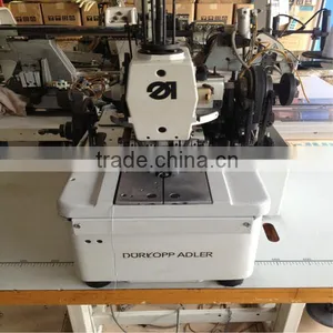 Lower Noise Second Hand Double Needle High Speed Durkopp Adler 558 Eyelet Button Holer Sewing Machine thumbnail-1