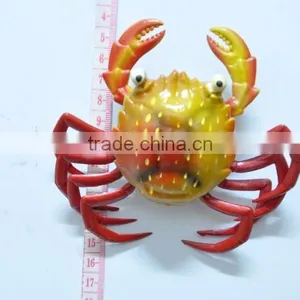 4 Inch Plastic Crab City Name Personalized Fridge Magnet thumbnail-2