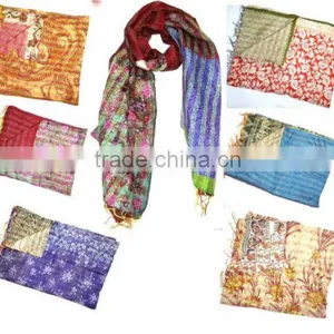 Vintage Designer Double Sided Shawls / Scarves thumbnail-1