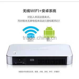 Newest! High Brightness DLP Mobile Phone Projector Android thumbnail-5
