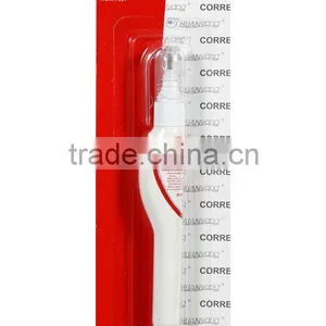 High Quality Shake N Squeeze Metal Tip Correction Pen in Blister Card (HY-611) Liquid Corrector White 7ml thumbnail-1