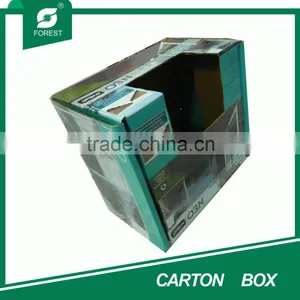 BEAUTIFUL COSMETICS PACKAGING GREEN CARTON BOX WITH WINDOW thumbnail-2