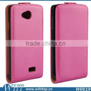 2015 New Mobile Phone Case Vertical Style PC+PU Leather Flip Cover for LG F60 thumbnail-3