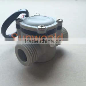 DN15 G1/2" Rate 1~30L/min Hall Magnetic Plastic Trasonic Water Flow Sensor for Pump thumbnail-6