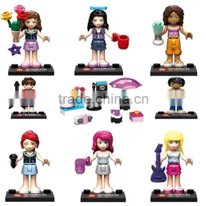 SY286 Stephanie Mia Emma Olivia Friends 8pcs Building Block Sets thumbnail-1