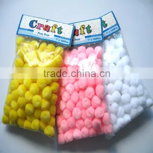 Pompom Decoration 1 Inch x 100pcs Acrylic Pompoms Decoration thumbnail-1
