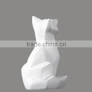 Handicrafts Polyresin Wolf Sculpture Decors thumbnail-4