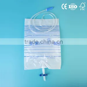 T Valve PVC Urine Bag thumbnail-1