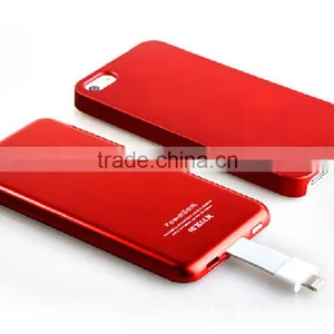 2800mAh Magnet Portable Power Bank for IPhone 5, External Backup Battery Case for IPhone 5S thumbnail-3