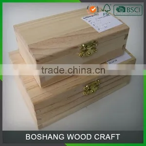 Boshang Custom Factory Wood Present Box thumbnail-2