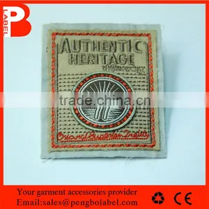 Top Quality Carton Woven Patch Label for Kid's Clothing / Woven Patach thumbnail-5