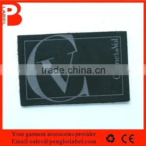 Eco-friendly Custom Jeans Embossed Logo Leather Lables thumbnail-1